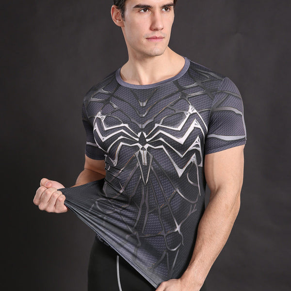 SPIDERMAN Men Compression Shirt – I AM SUPERHERO