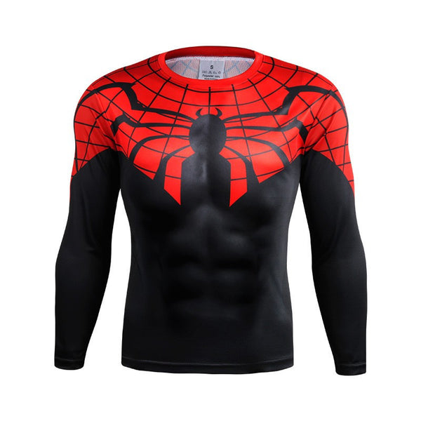SPIDERMAN Compression Long Sleeve Shirt – I AM SUPERHERO