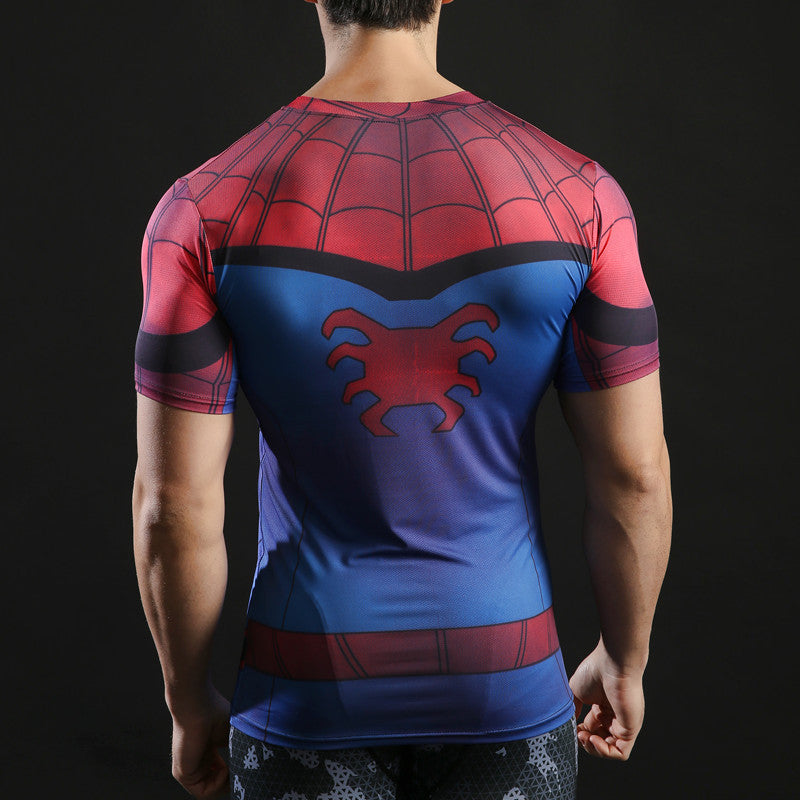 SPIDERMAN Compression Shirt for Men (Short Sleeve) – I AM SUPERHERO