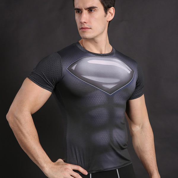 SUPERMAN Compression Shirt – I AM SUPERHERO