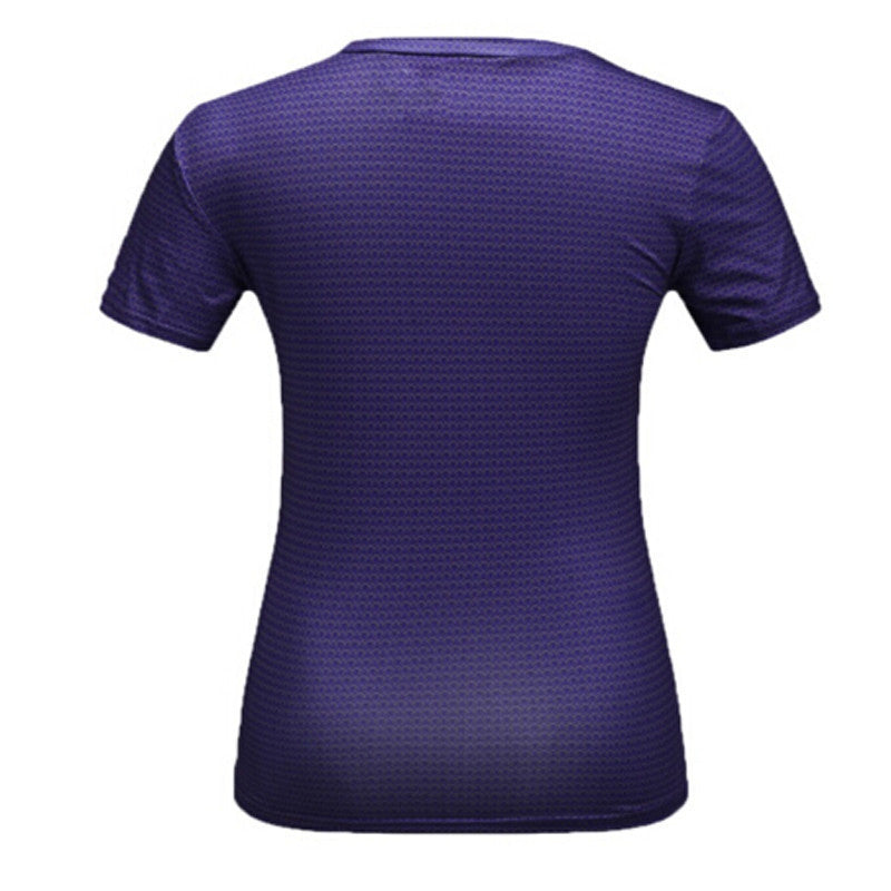 SUPERMAN Purple Compression Shirt for Women (Short Sleeve) – I AM SUPERHERO