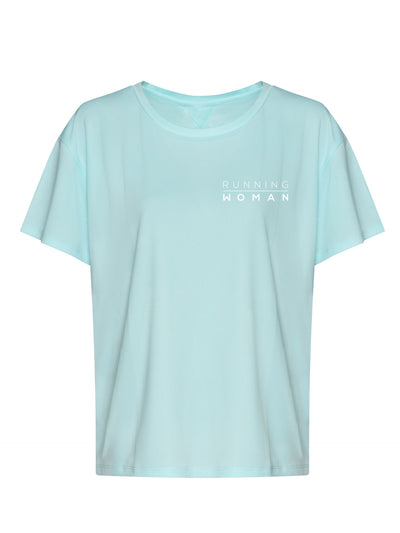 to Exclusive Woman T-Shirt | Running Woman Running Mint