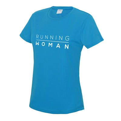 Mint Running Woman T-Shirt Exclusive Woman Running | to