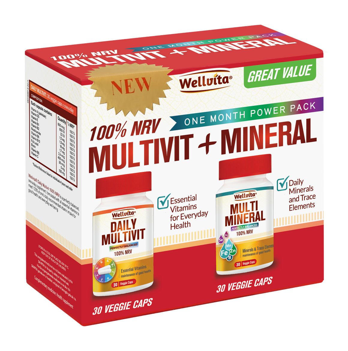 Vitamin B Complex Extra Strength-Buy Online in South Africa - Wellvita