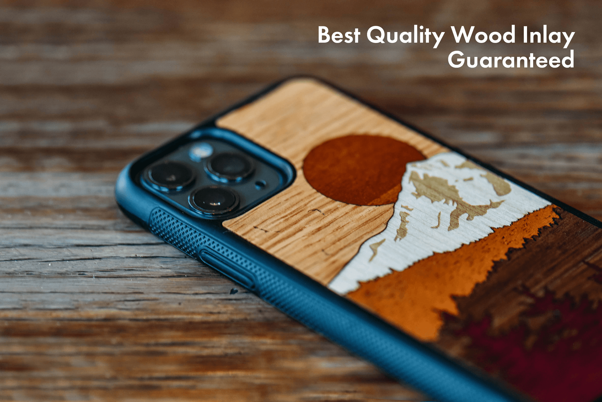 Rustek Timber Line Inlay Wood Samsung Galaxy S Ultra Case