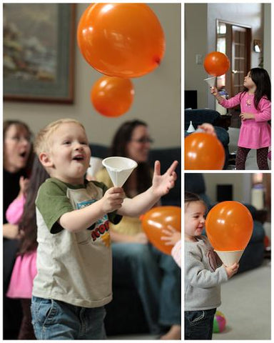 balloon hockey game