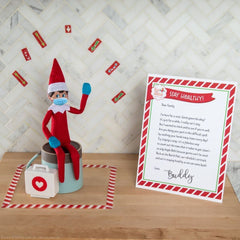 elf on the shelf in quarantine brisbane