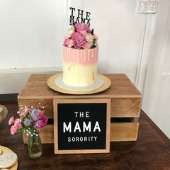 Mama Sorority cake Brisbane