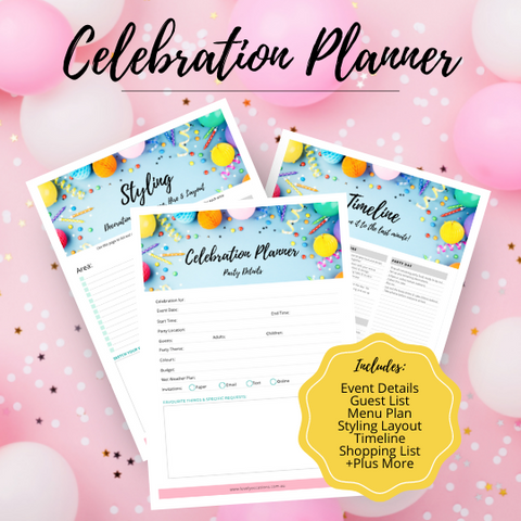 Free Celebration Planner