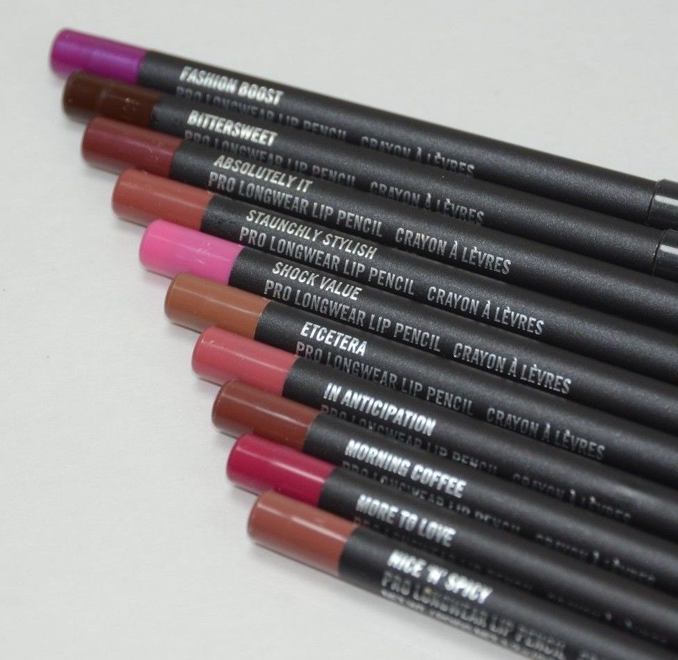 Mac Pro Longwear Lip Pencil Lipliner Select Color 12 G04 Oz Full Size Unbox Ebay 7323
