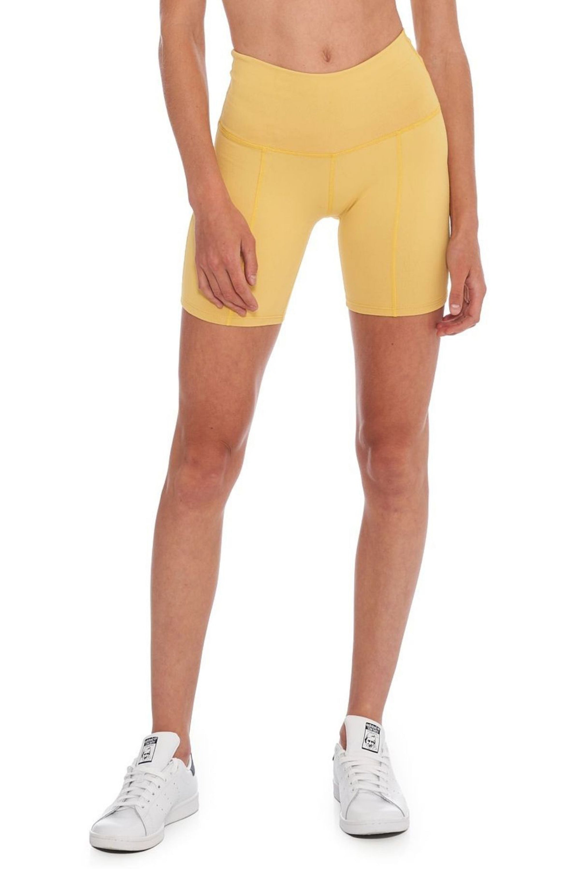 yellow biker short