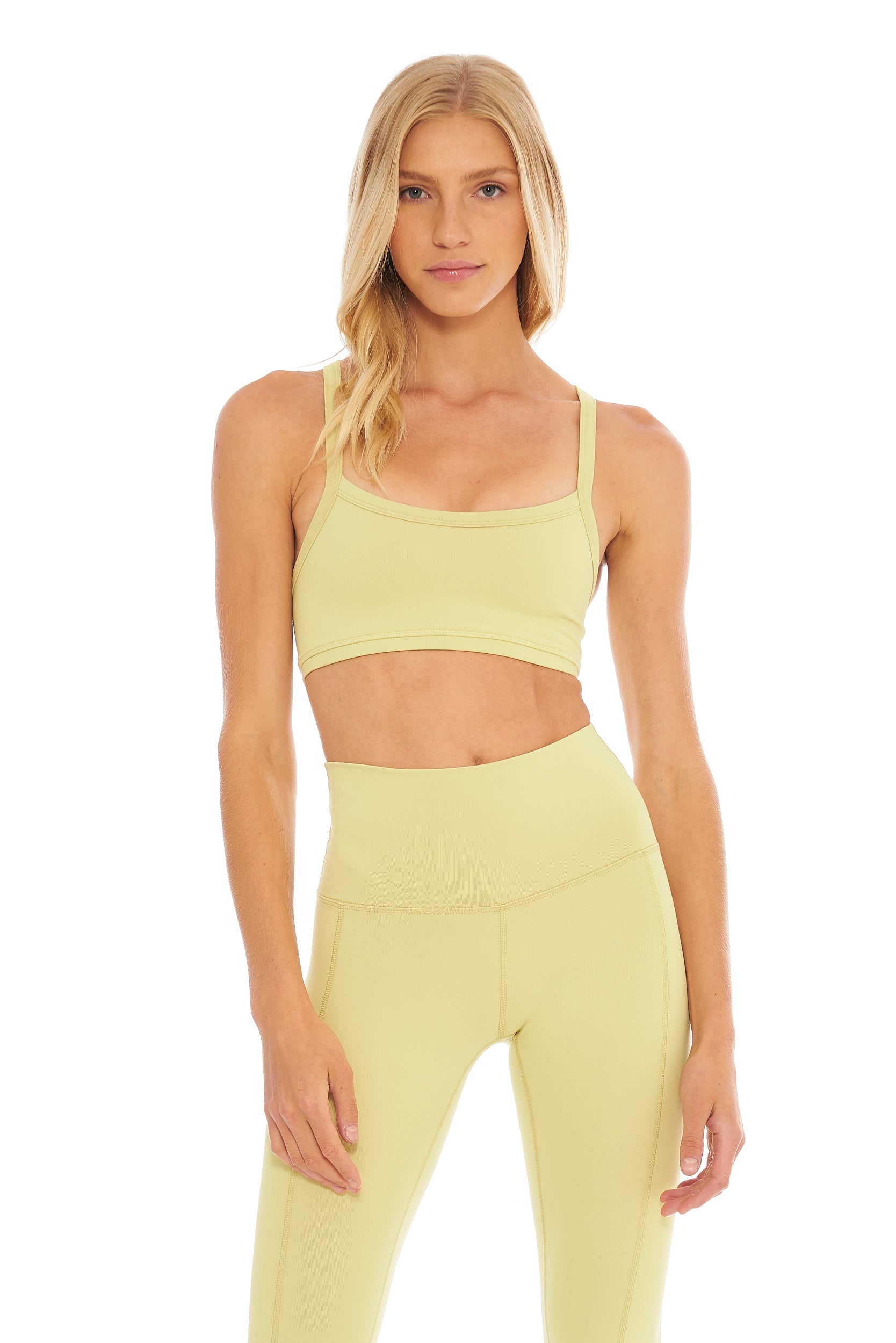 lime sports bra