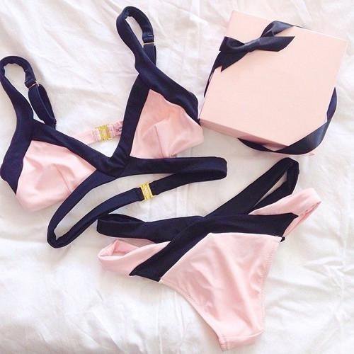 Pink Bathing Bikini Set - Items Up To Off – Sunygal