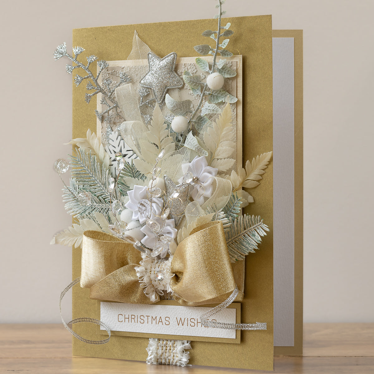 Luxury Boxed Christmas Card 'Christmas Surprise' Lotus Art Studio