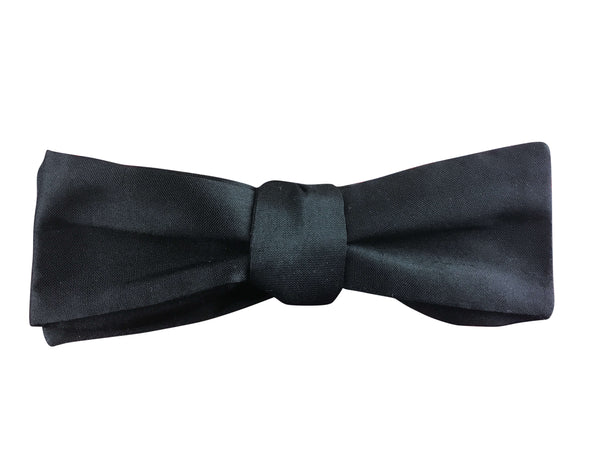 Download Black Silk Self Tie Bow Tie