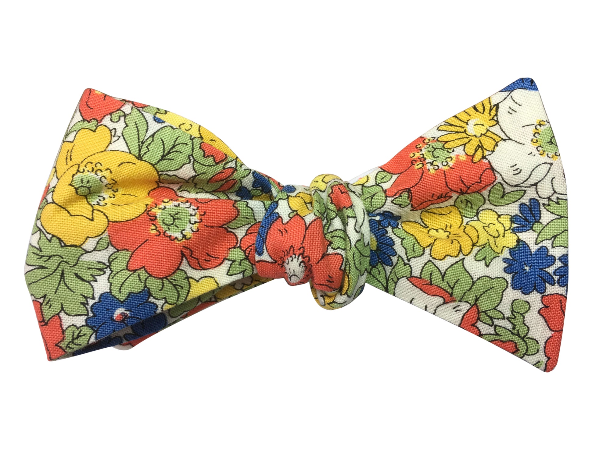 Floral Bow Ties - Unique Handmade Floral Design Bow Ties - Blue Eyes ...