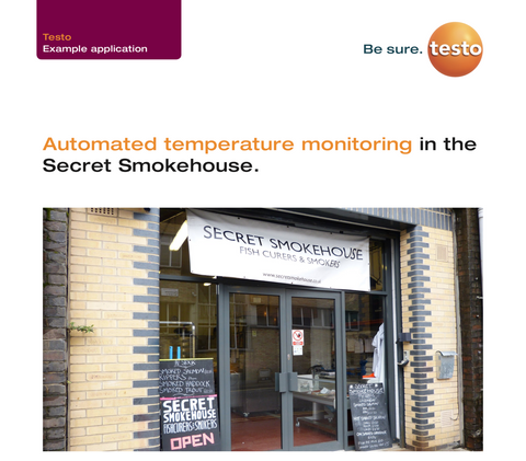 testo Saveris 2 Automated temperature monitoring in the Secret Smokehouse