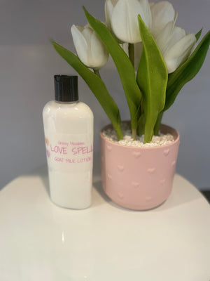 Lovespell Goat Milk Lotion - Grassy Meadows Goat Milk Soap