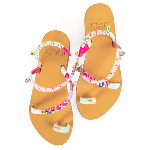 pom pom sandals online