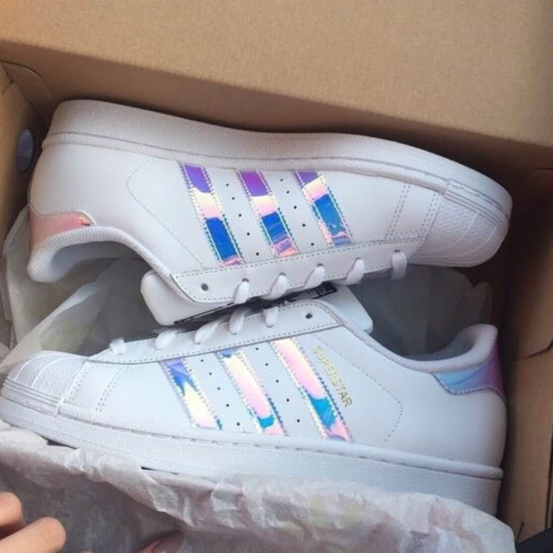 adidas superstar holographic