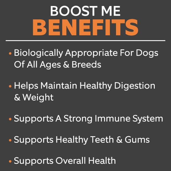 BOOST ME - Freeze Dried Beef Dog Food Topper & Meal Enhancer by TruDog
