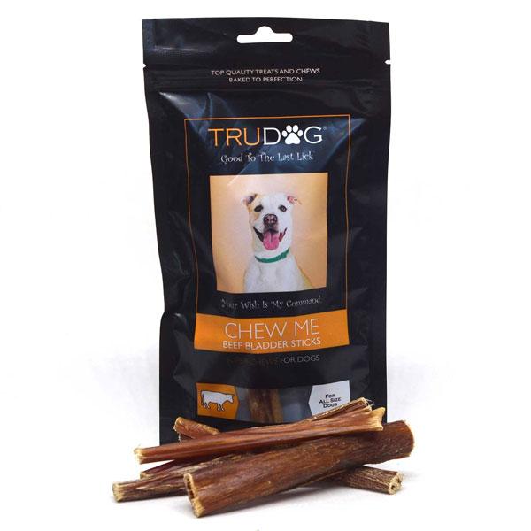 Chew Me Beef Bladder Sticks 5ct 3.2 oz – TruDog