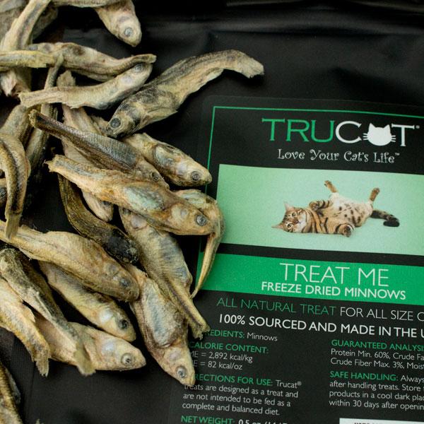 Treat Me Freeze Dried Minnows- Freeze Dried Treats For Cats- 0.5oz.