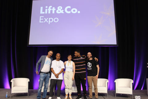 Lift & Co Expo accessory speaking panel eco four twenty toqi fumes rolling papers apical ethical collective