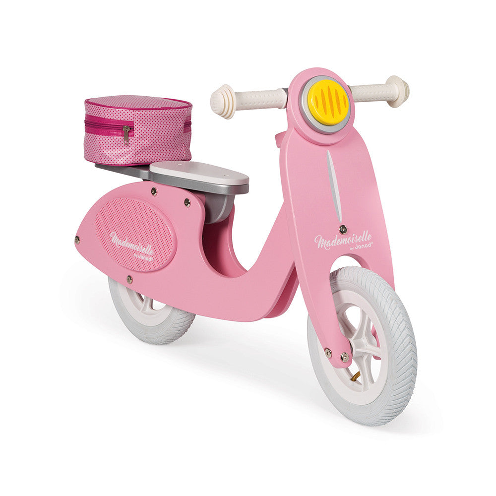 pink moped for kids