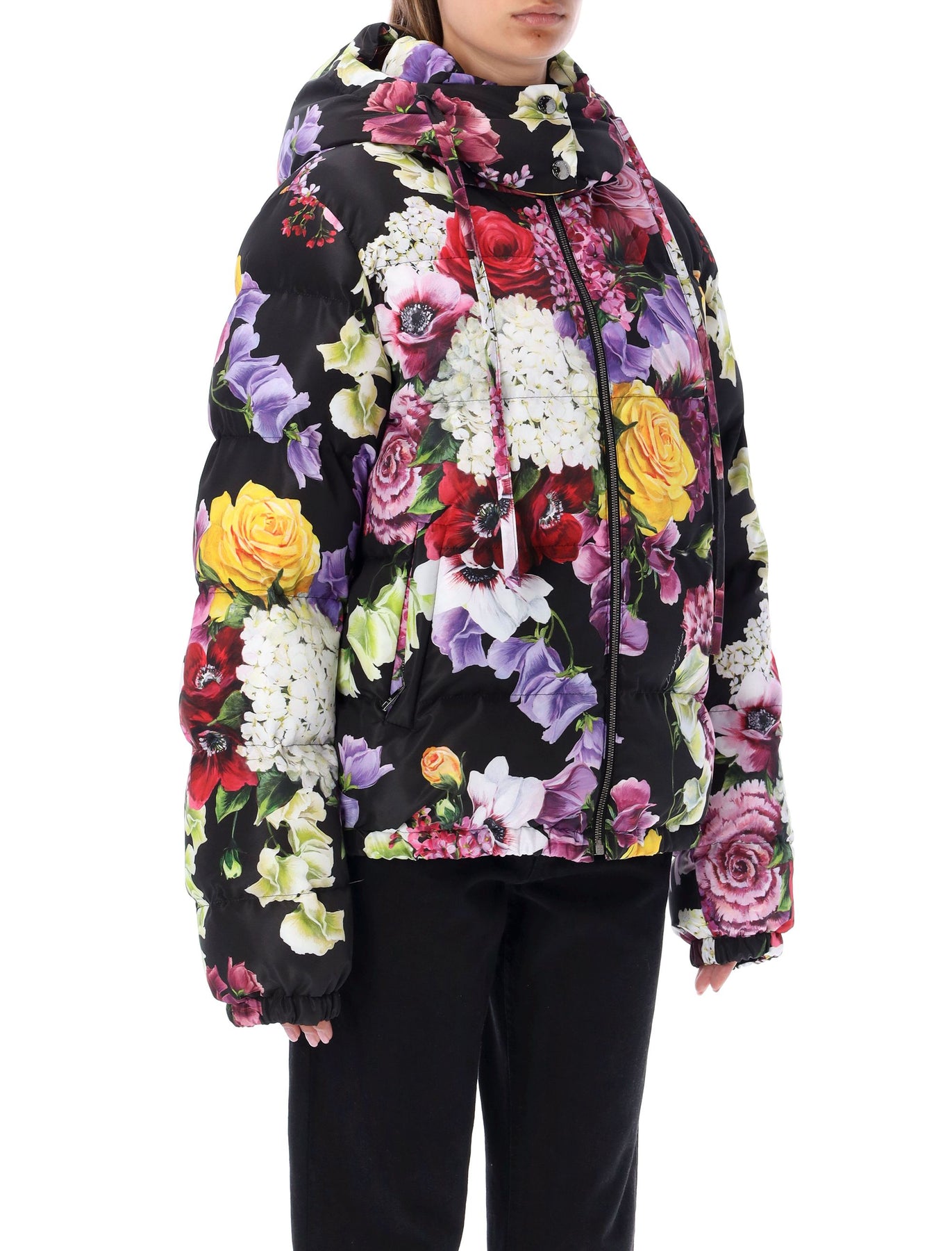 流行に ブラウスの 77circa Flower FLOWER jacket JACKET