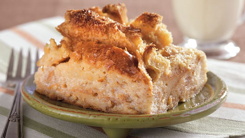 Maple Apple Caramel Bread Pudding