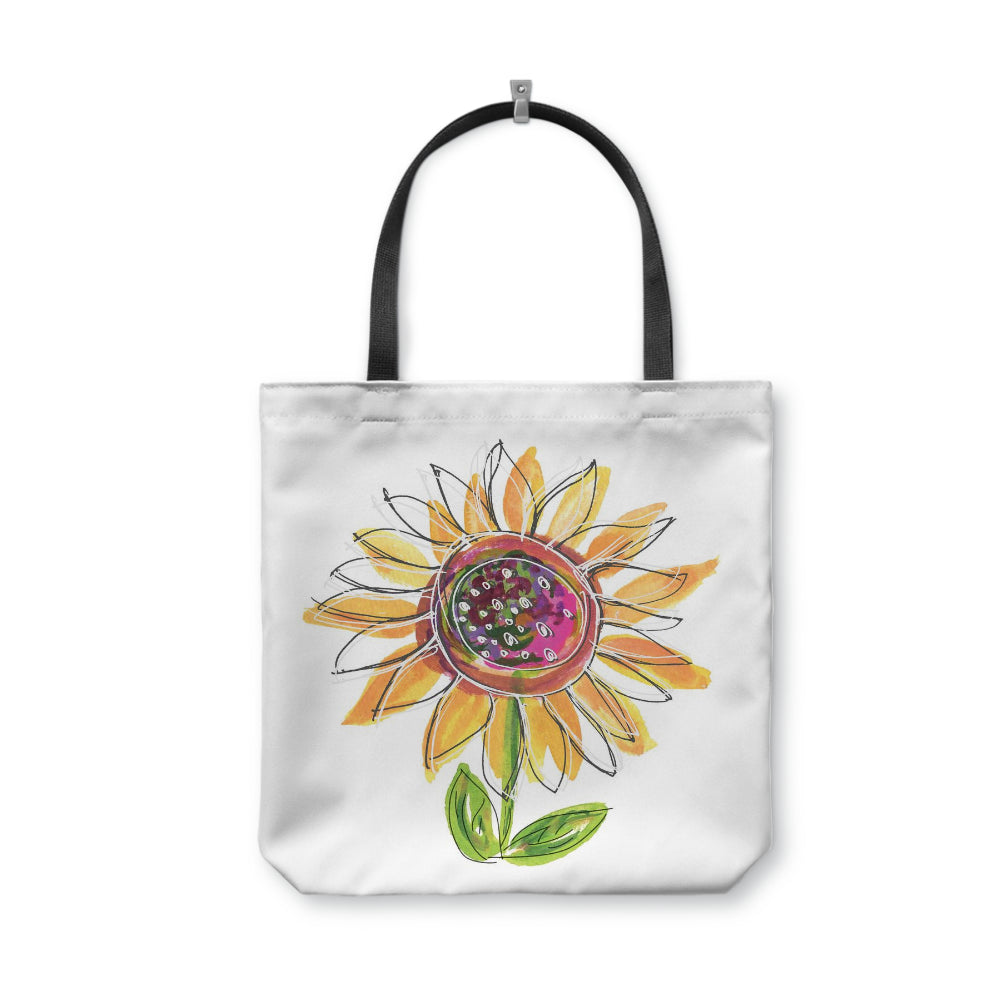 sunflower tote bag