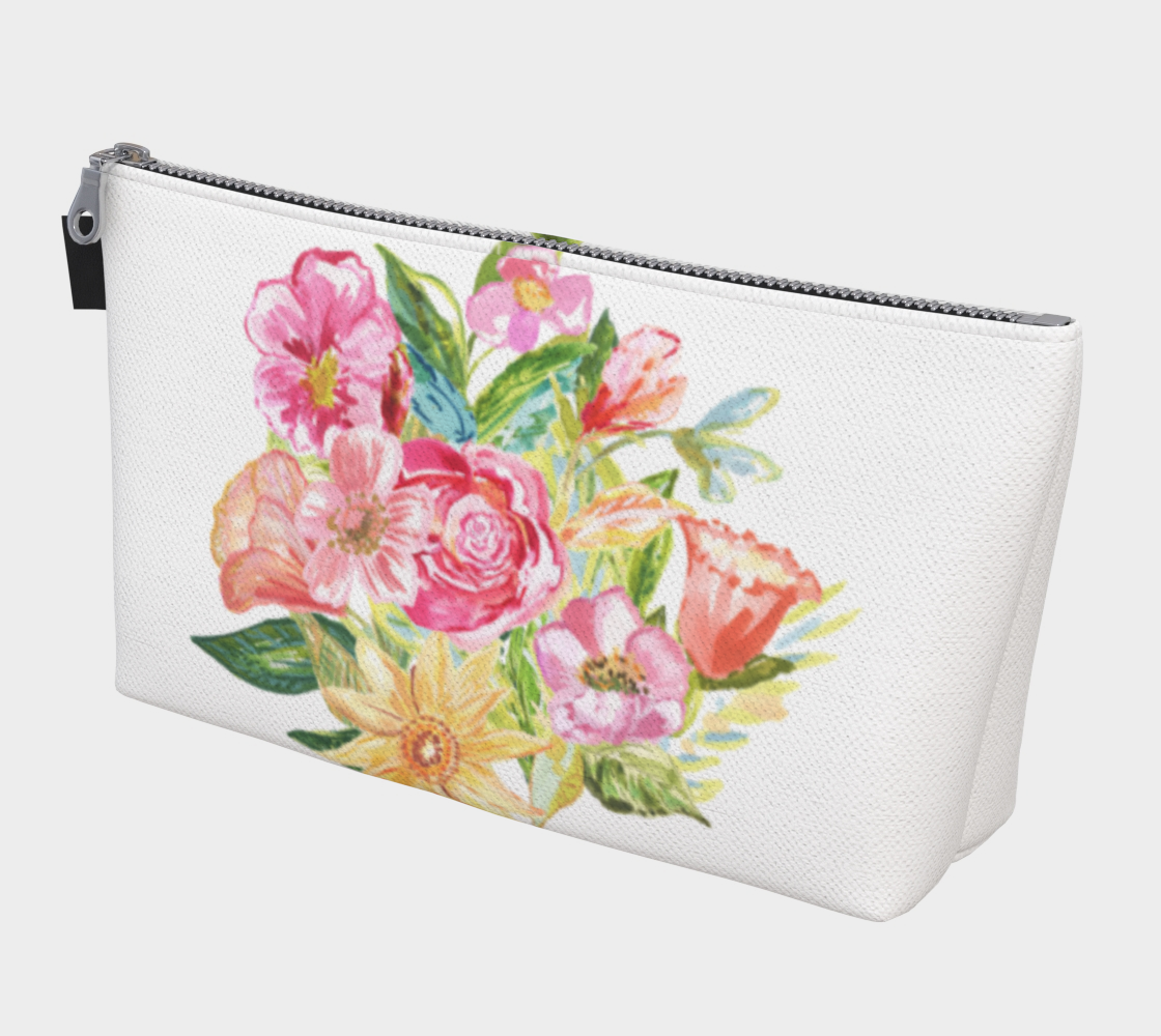 Sunflower Black Pencil Bag - Dreams After All