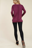 Porter Sweater in Plum