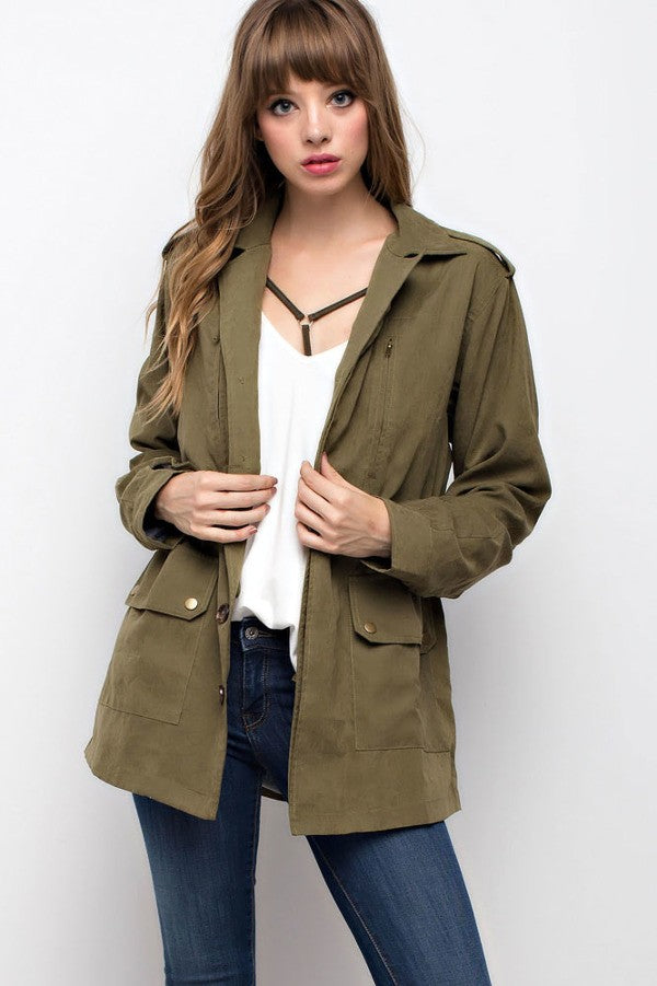 Utility Jacket // More Color Options – The Poppy Boutique