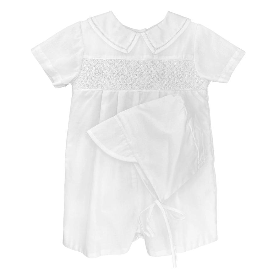 Diamond Smocked Romper