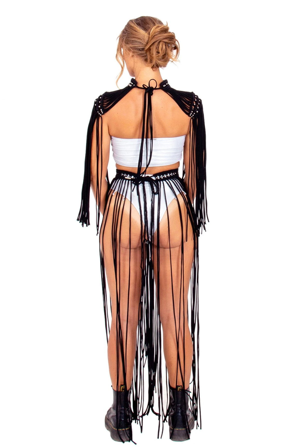 fringe rave outfit