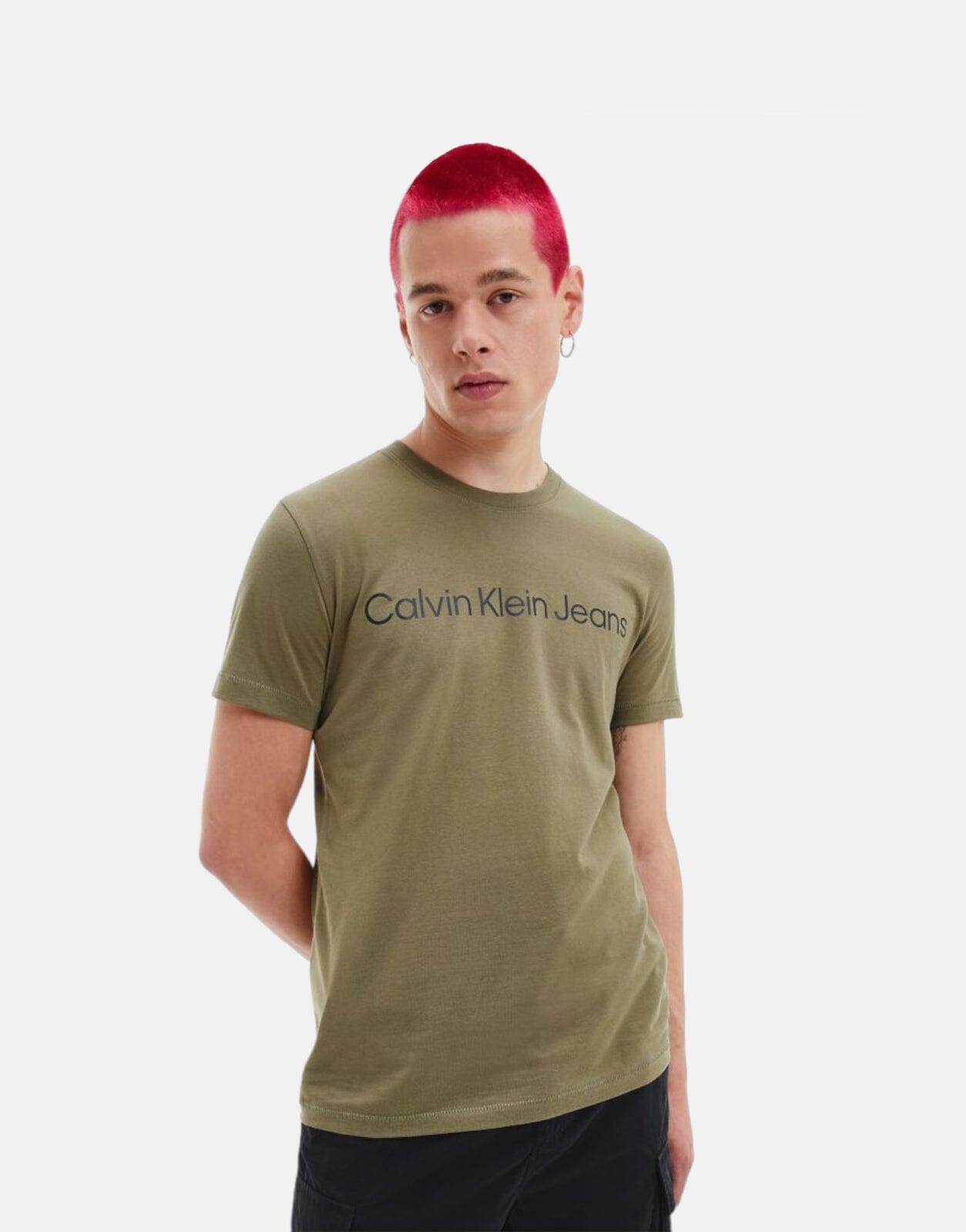 Calvin Klein Core Monogram Blue T-Shirt | Subwear