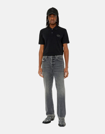 Replay Coated Black Power Stretch Jeans
