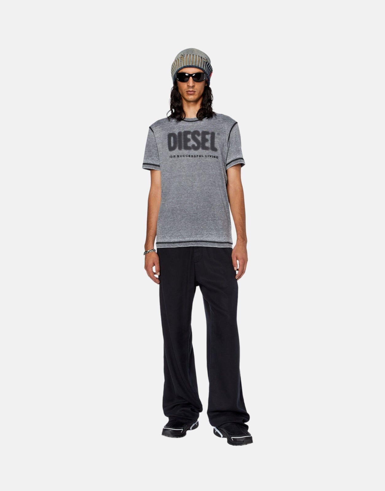 Diesel T-Diegor L1 T-Shirt, M / Grey