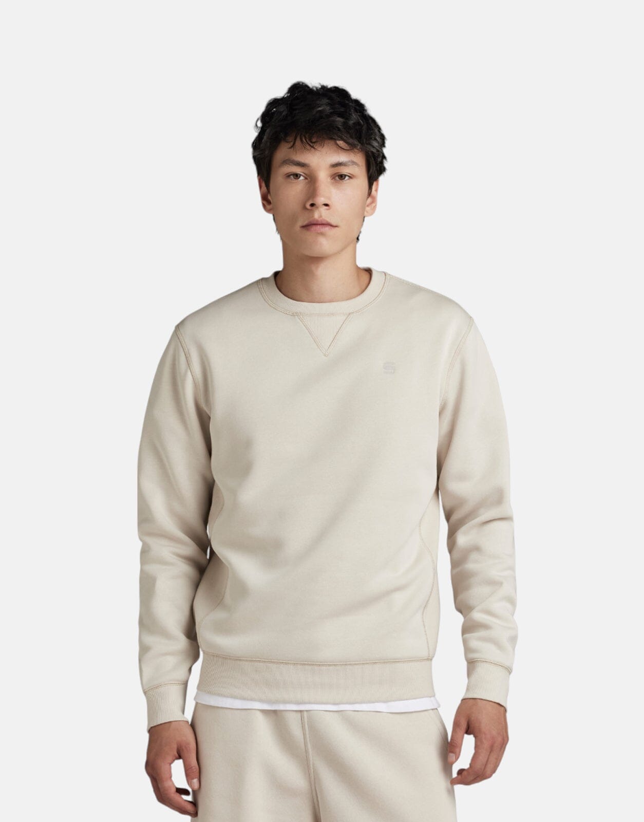 G-Star RAW Premium Core Whitebait Sweatshirt, XXL / White