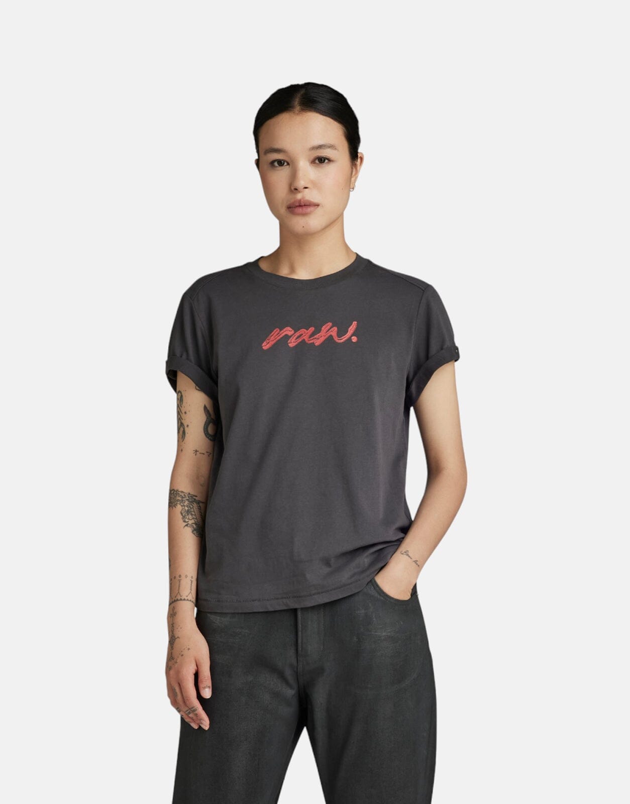 G-Star RAW Dot Asphalt T-Shirt, L / Grey