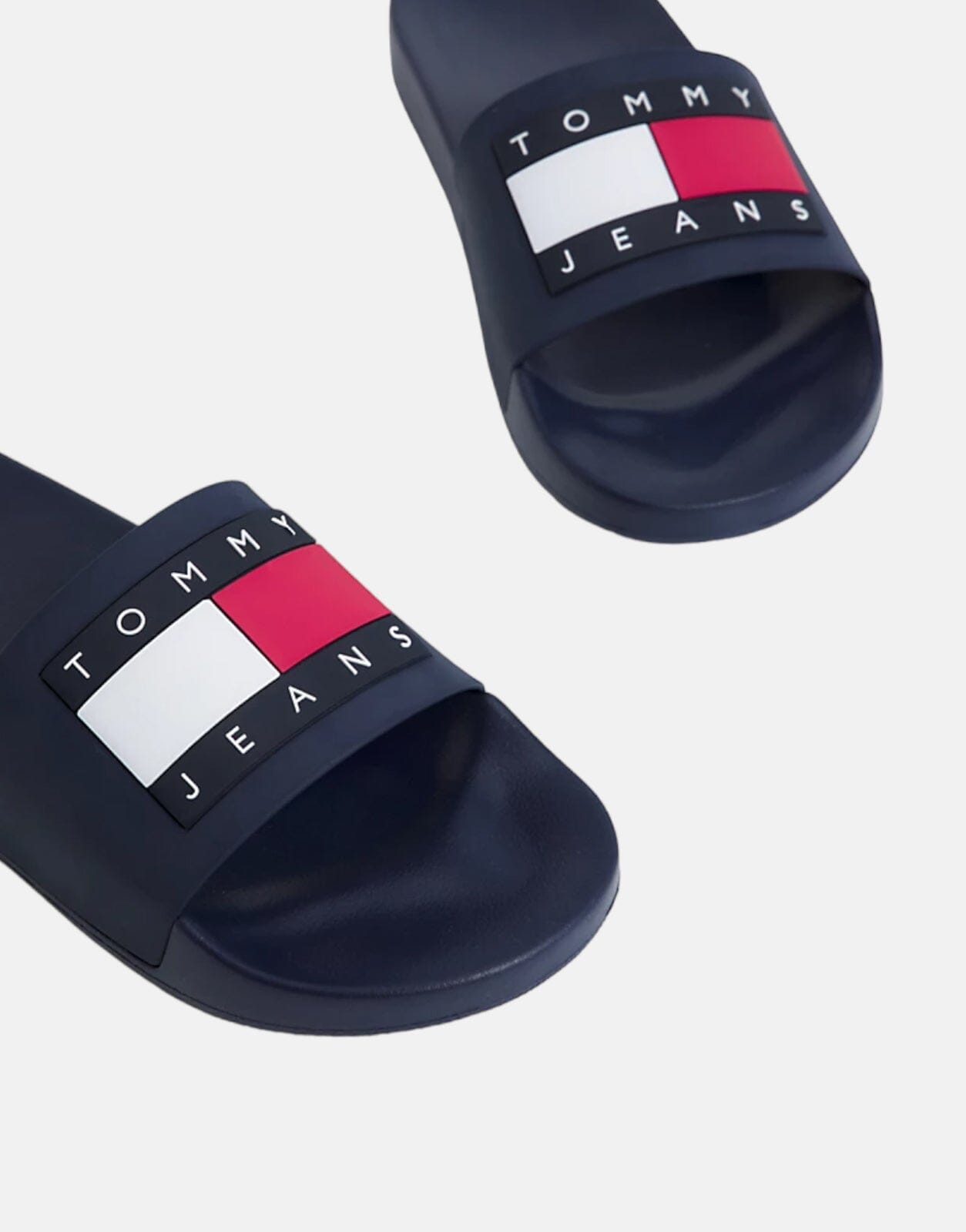 Tommy Hilfiger Jeans Pool Slides White