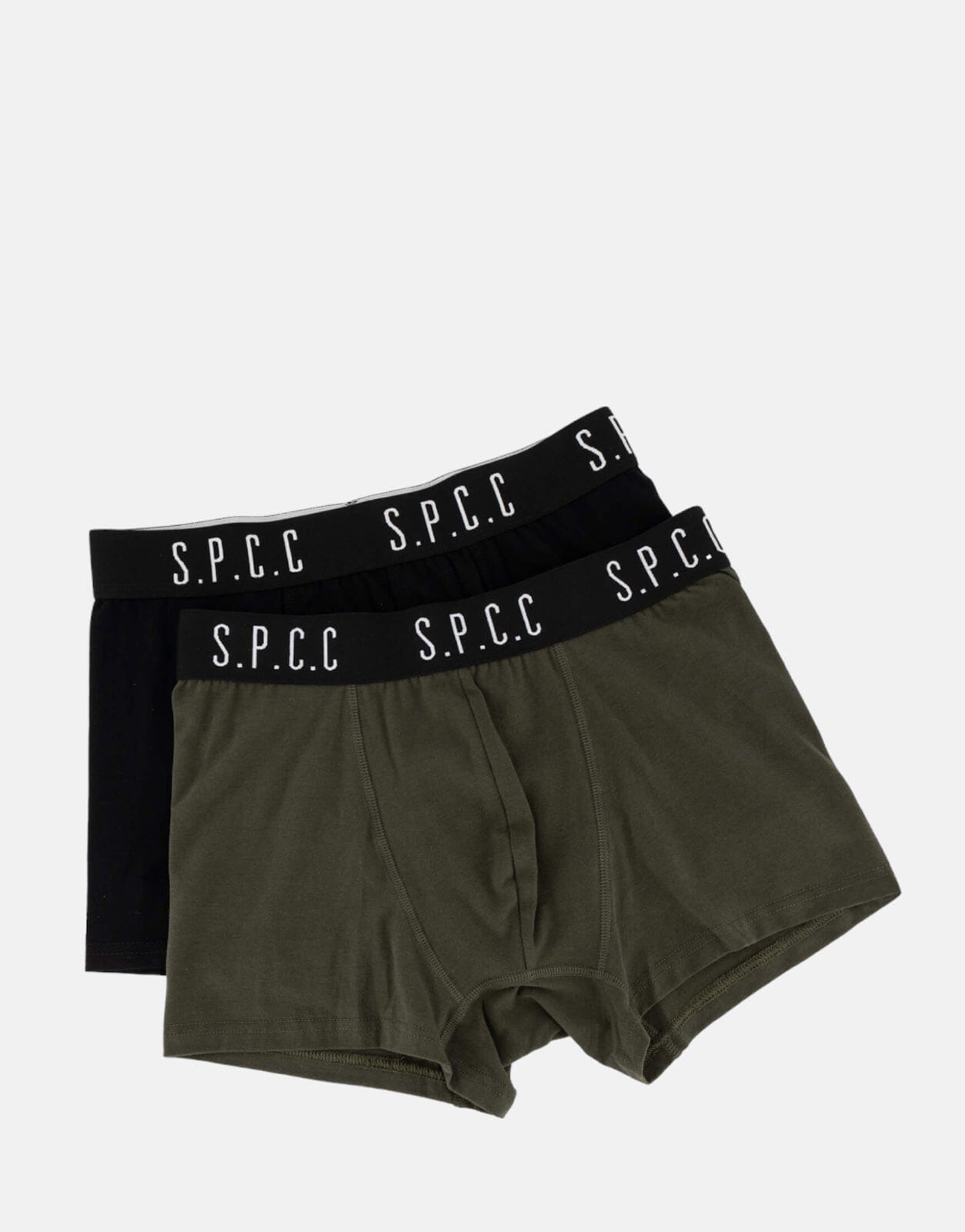 SPCC Emperador 2 Pack Black/Fatigue Boxers, XL / Black