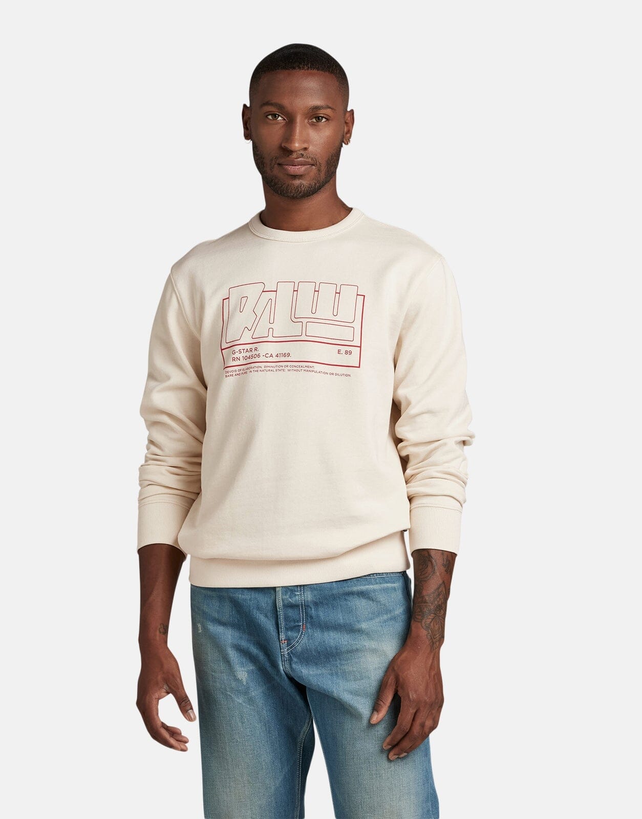 G-Star RAW Core Loose Sweatshirt Avocado