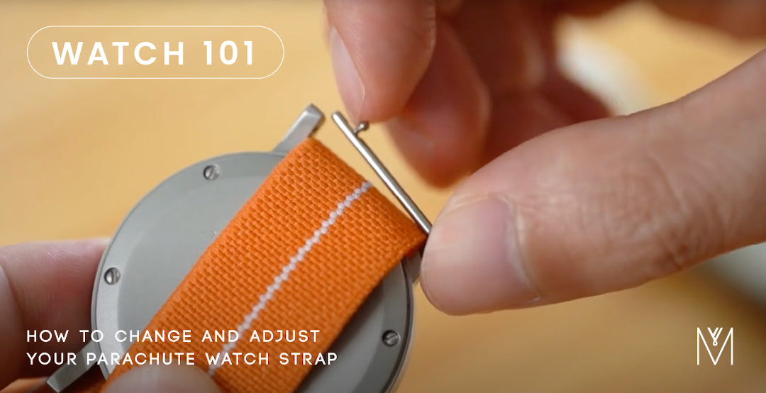 parachute watch straps