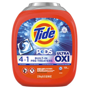 Tide Ultra Oxi Pods, 104-count - Box Oregon