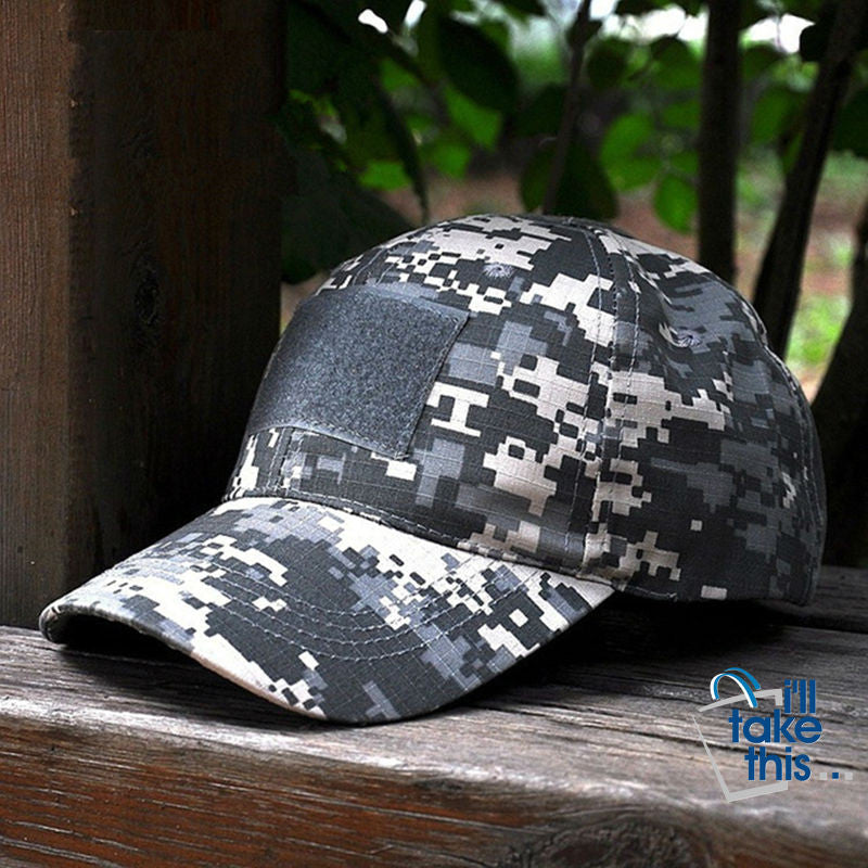 Sympathiek Absoluut Tegen de wil Snapback Camouflage Tactical Hat, Army style Tactical Baseball Cap Uni –  I'LL TAKE THIS