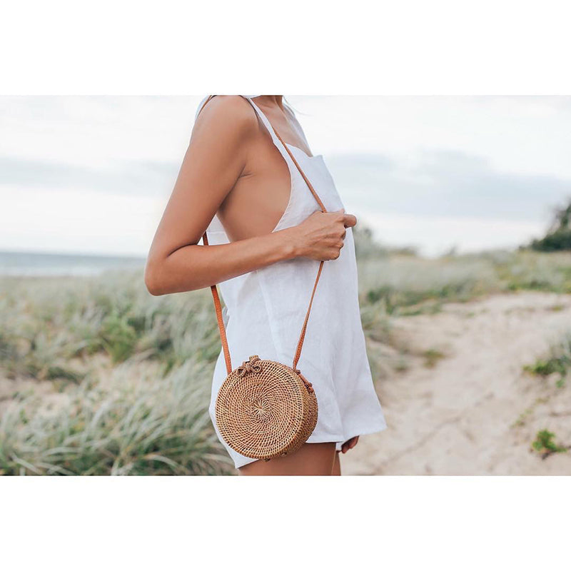 beach bag round