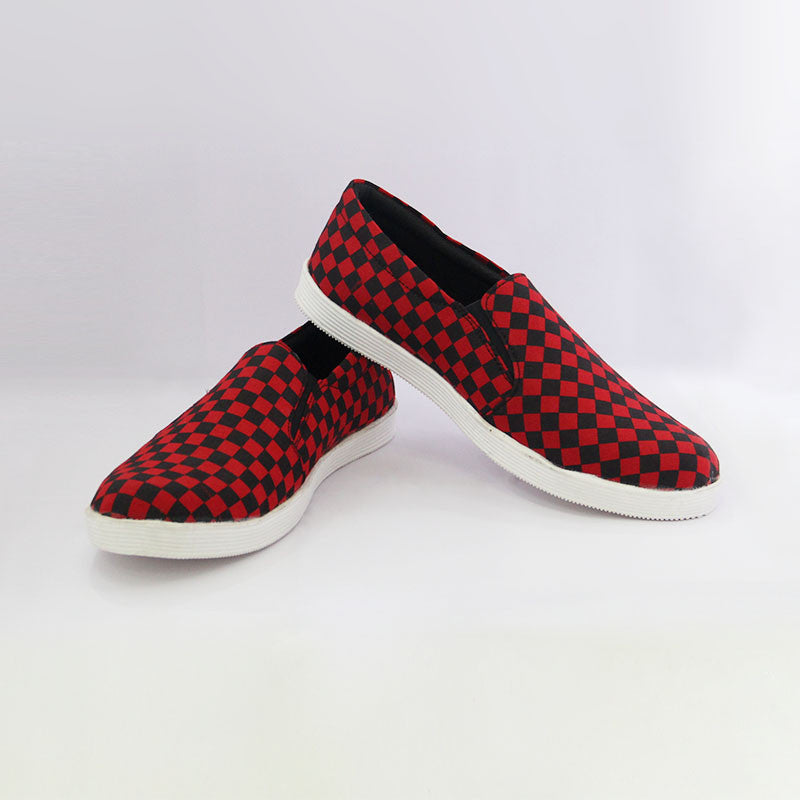 Casual Check Slip-ons for Men – FizzExpress